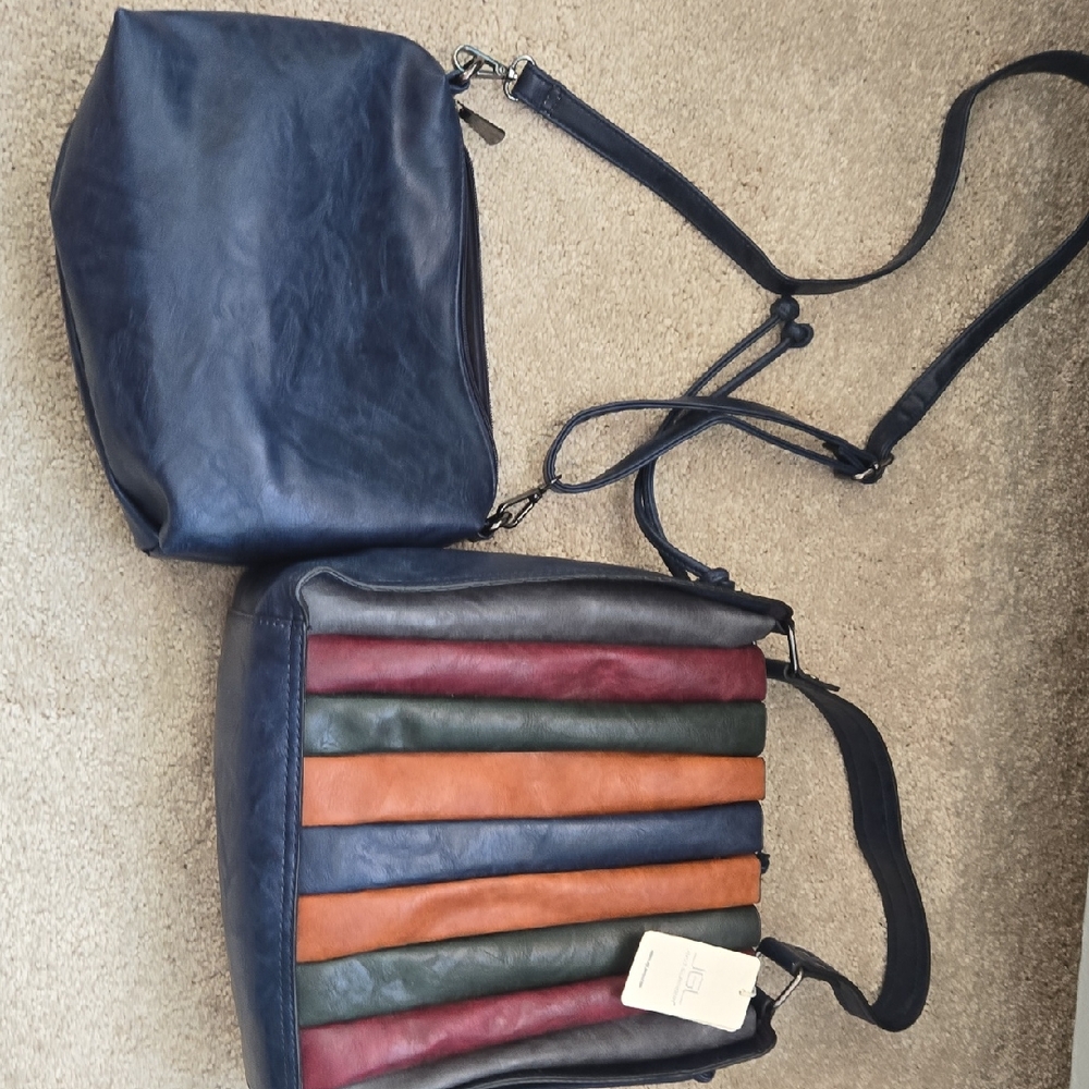 Multicolor Striped Women's Bag